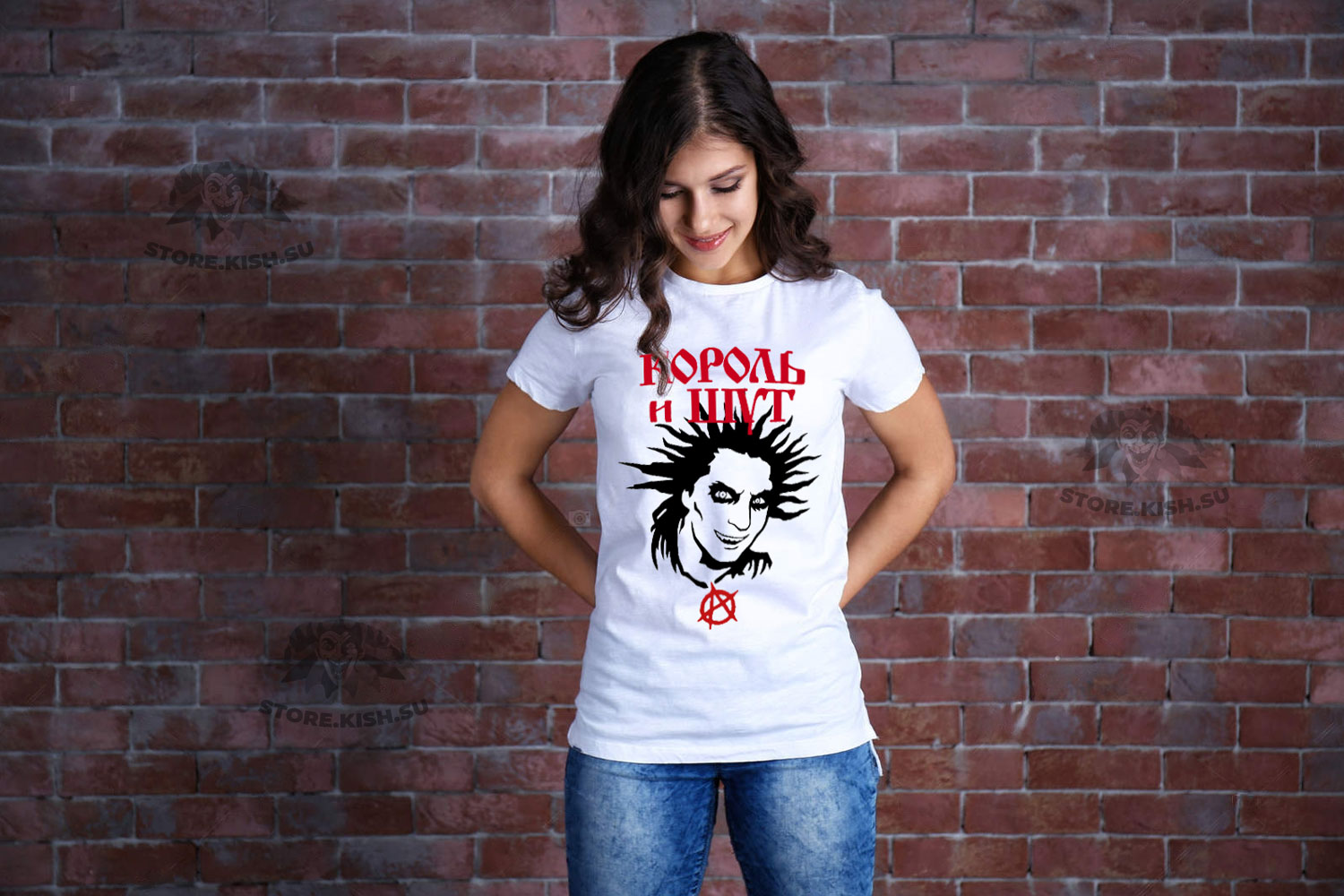 Женская футболка «Король и Шут» — купить